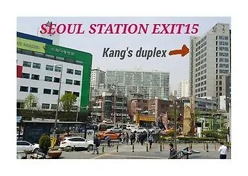 Kangs Duplex At Seoul Station Hotell Sydkorea